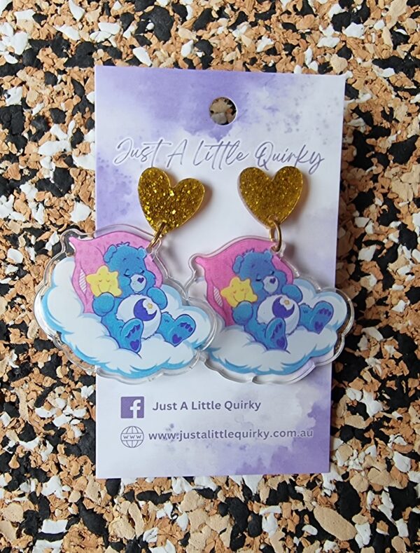 Care Bears Acrylic Stud Dangle Earrings - Image 5