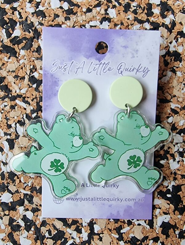 Care Bears Acrylic Stud Dangle Earrings - Image 4