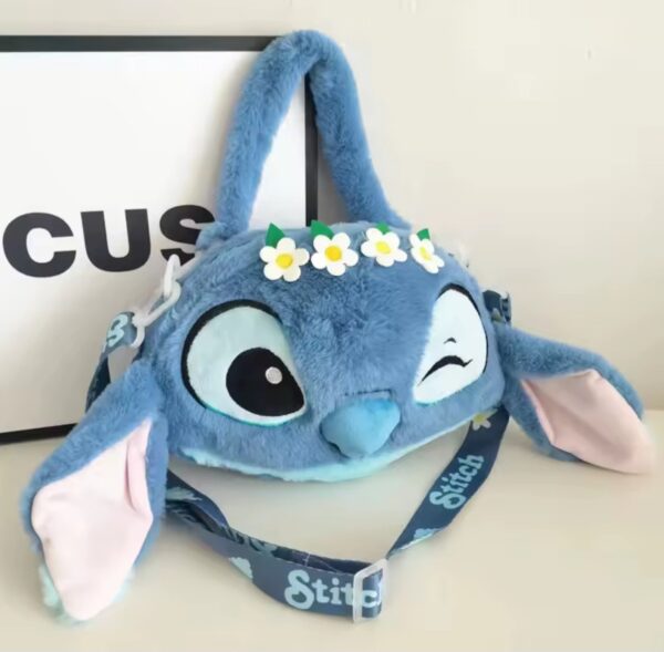 Stitch Plush Cross Body Bag