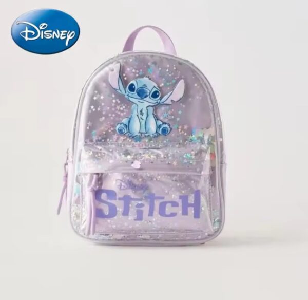 Stitch Purple Glitter Back Pack
