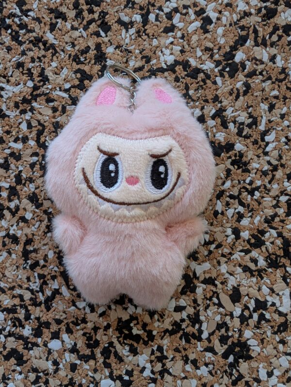 Labubu Inspired Mini Plush Keyrings - Image 2