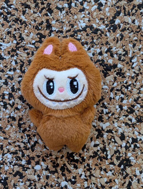 Labubu Inspired Mini Plush Keyrings - Image 6