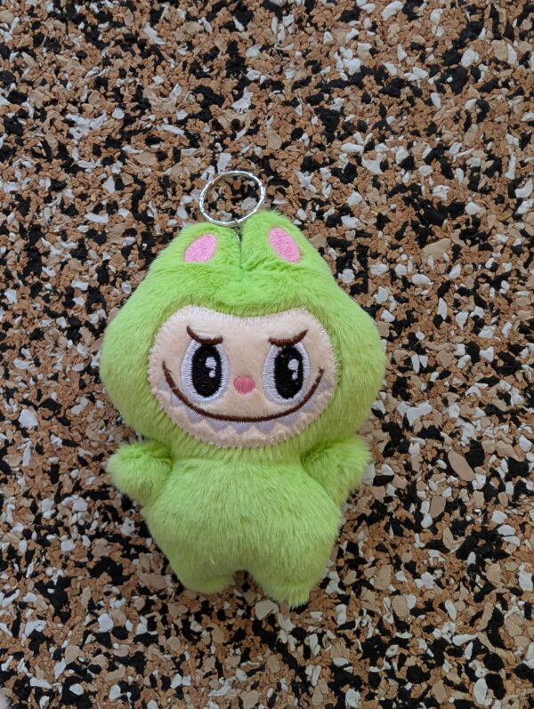 Labubu Inspired Mini Plush Keyrings - Image 3