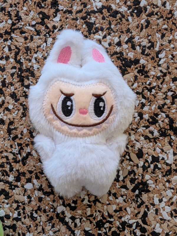 Labubu Inspired Mini Plush Keyrings - Image 4